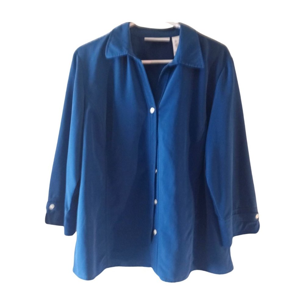 Women's L First Issue A Liz Clairborne Company Button Down Shirt